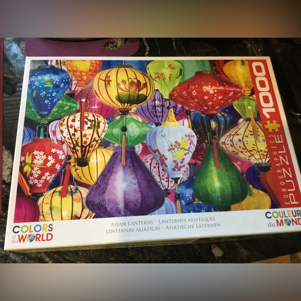 Colors of the World "Asian Lanterns" 1000-Piece Puzzle - Eurographics